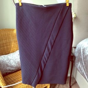 Zara Trafaluc Navy Skirt